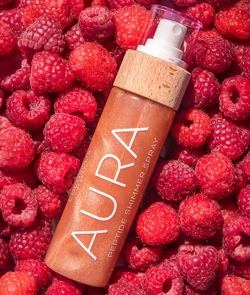 COCOSOLIS Aura peptide shimmer spray