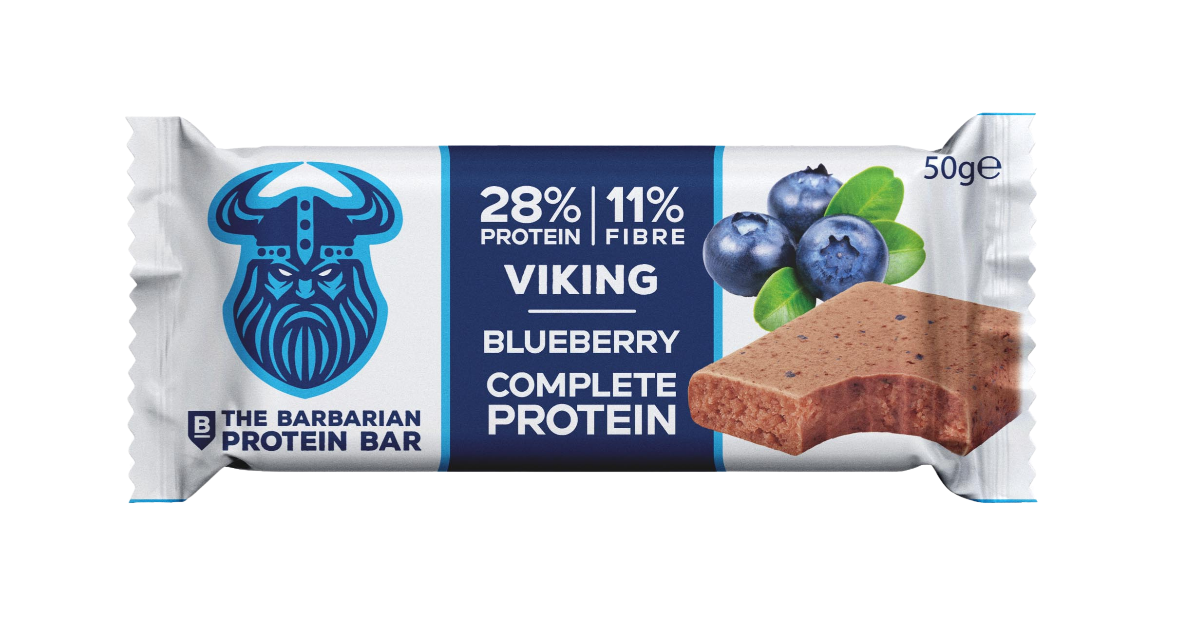 Barbarian Viking – Baton Proteic Eco cu Coacăze și Migdale, Fără Zahăr Adăugat, Vegan și Fără Gluten