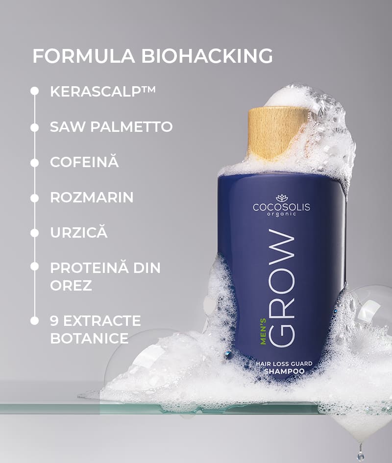 COCOSOLIS GROW MEN’S HAIR LOSS GUARD SHAMPOO